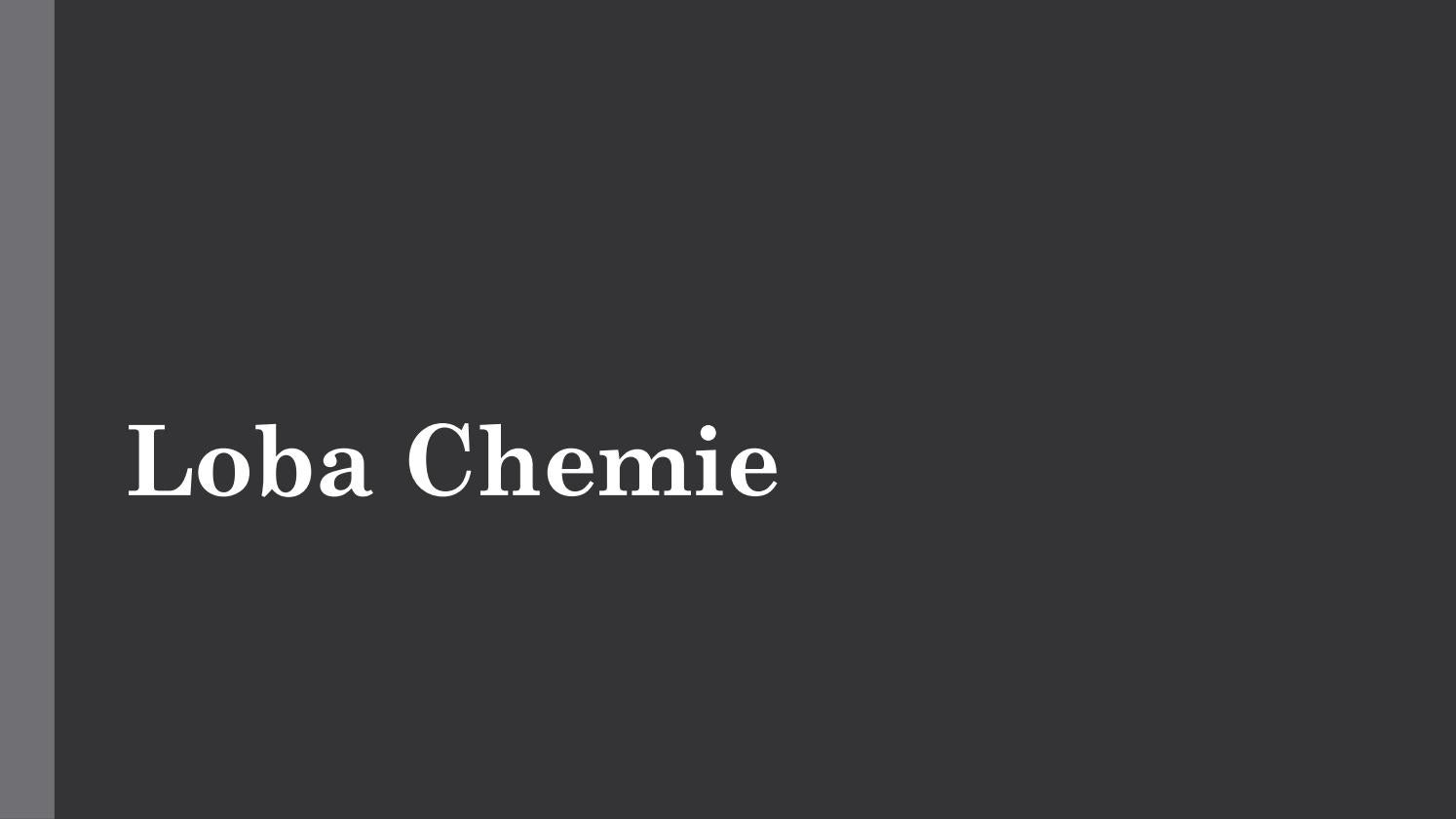 buffer solutions - Loba Chemie by lobachemie2021 - Issuu
