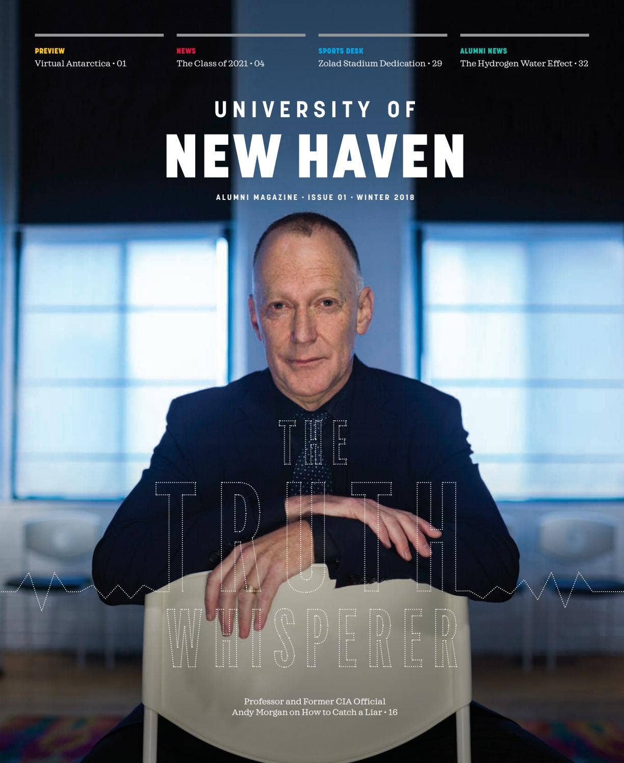 University of New Haven Winter 2018 Alumni Magazine by University of