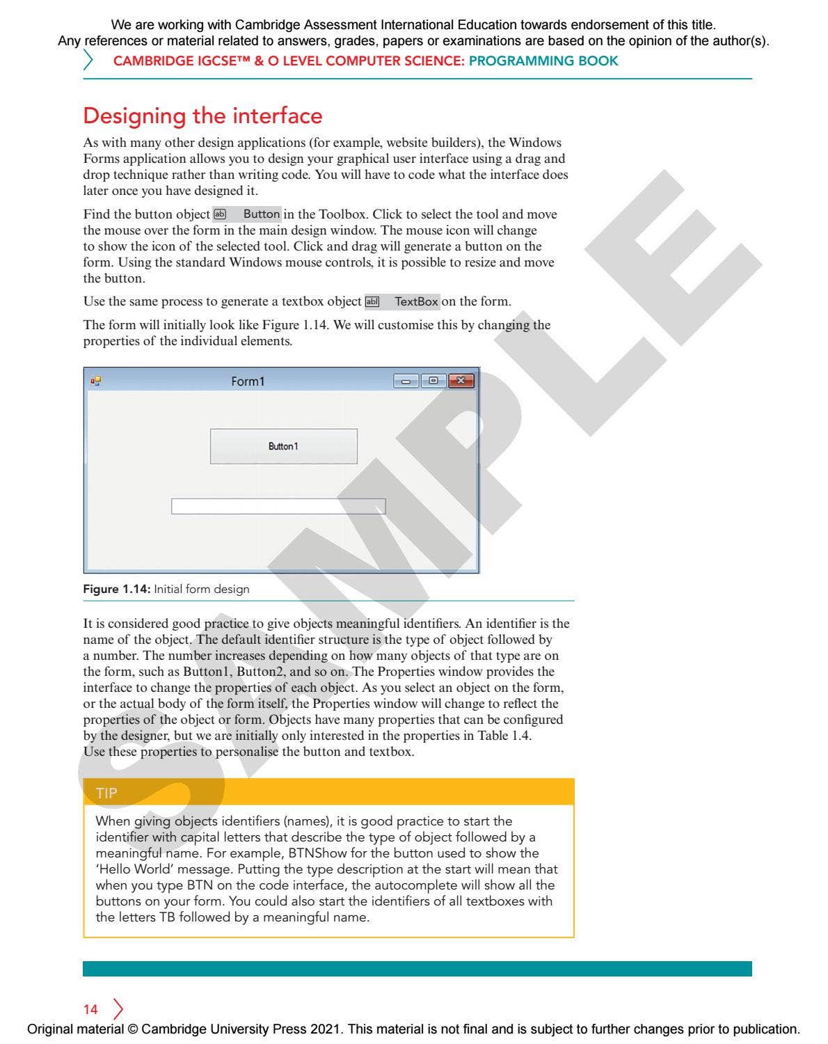 Cambridge IGCSE & O Level Computer Science Programming Book for ...