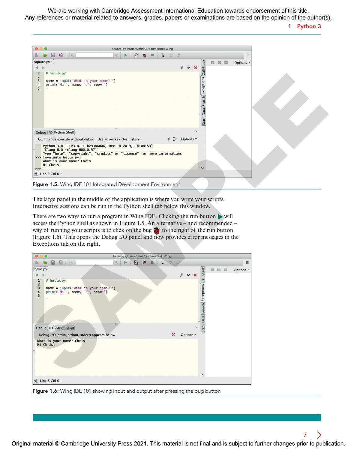 Cambridge IGCSE & O Level Computer Science Programming Book for Python ...