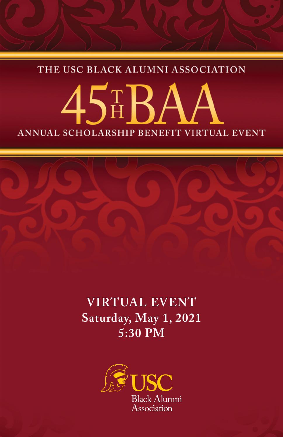 USC Black Alumni Association 45th Annual Scholarship Benefit by USCBAA
