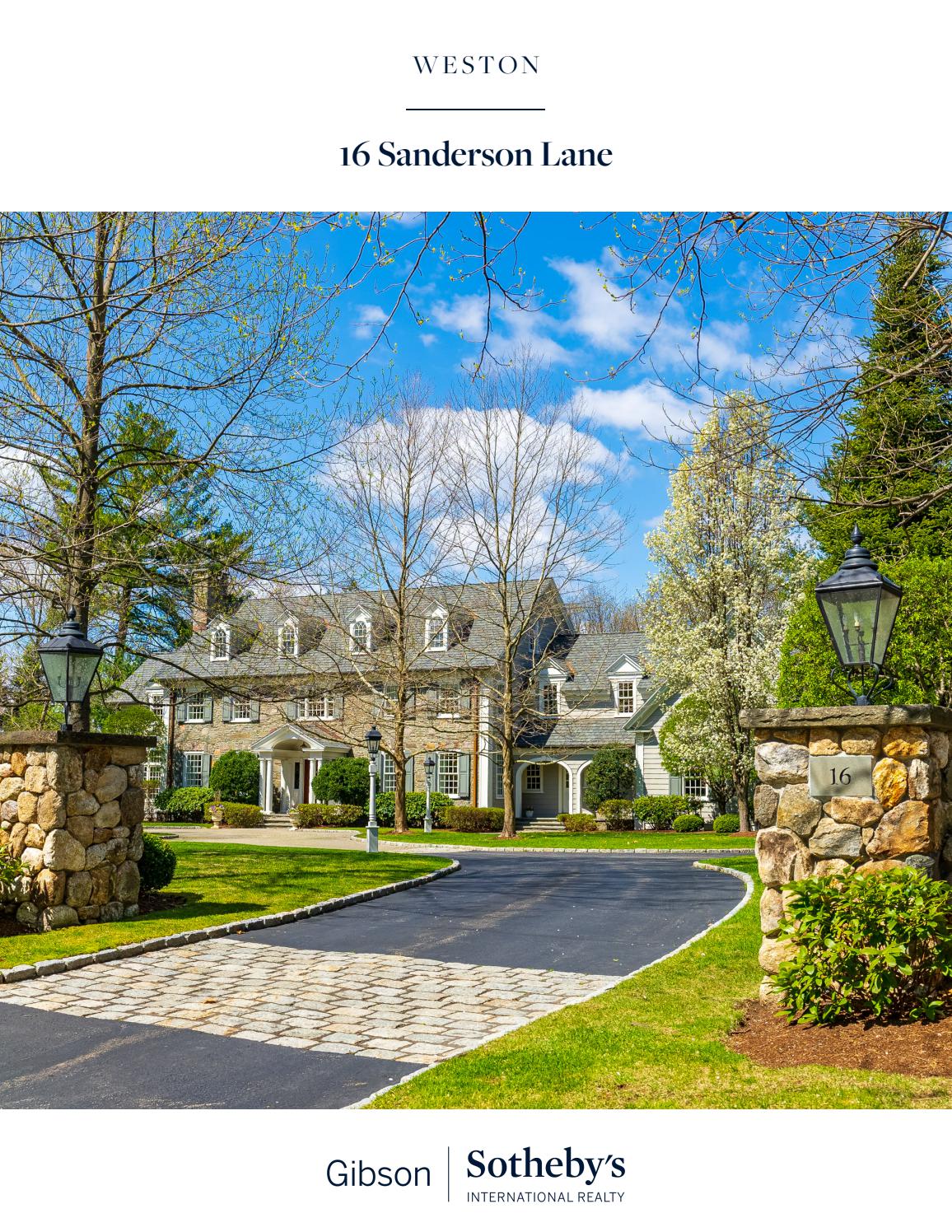 16 Sanderson Lane by Gibson Sotheby's International Realty Issuu