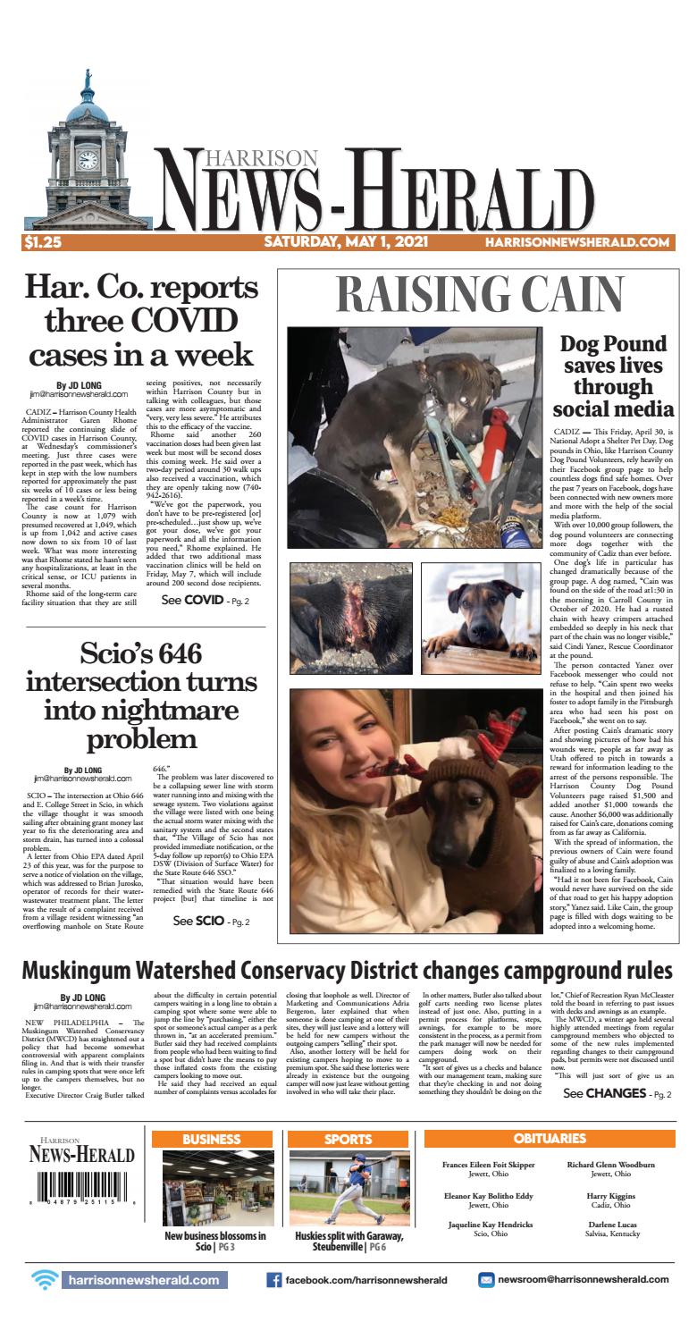 Harrison News Herald 050121 by Harrison NewsHerald Archive Issuu