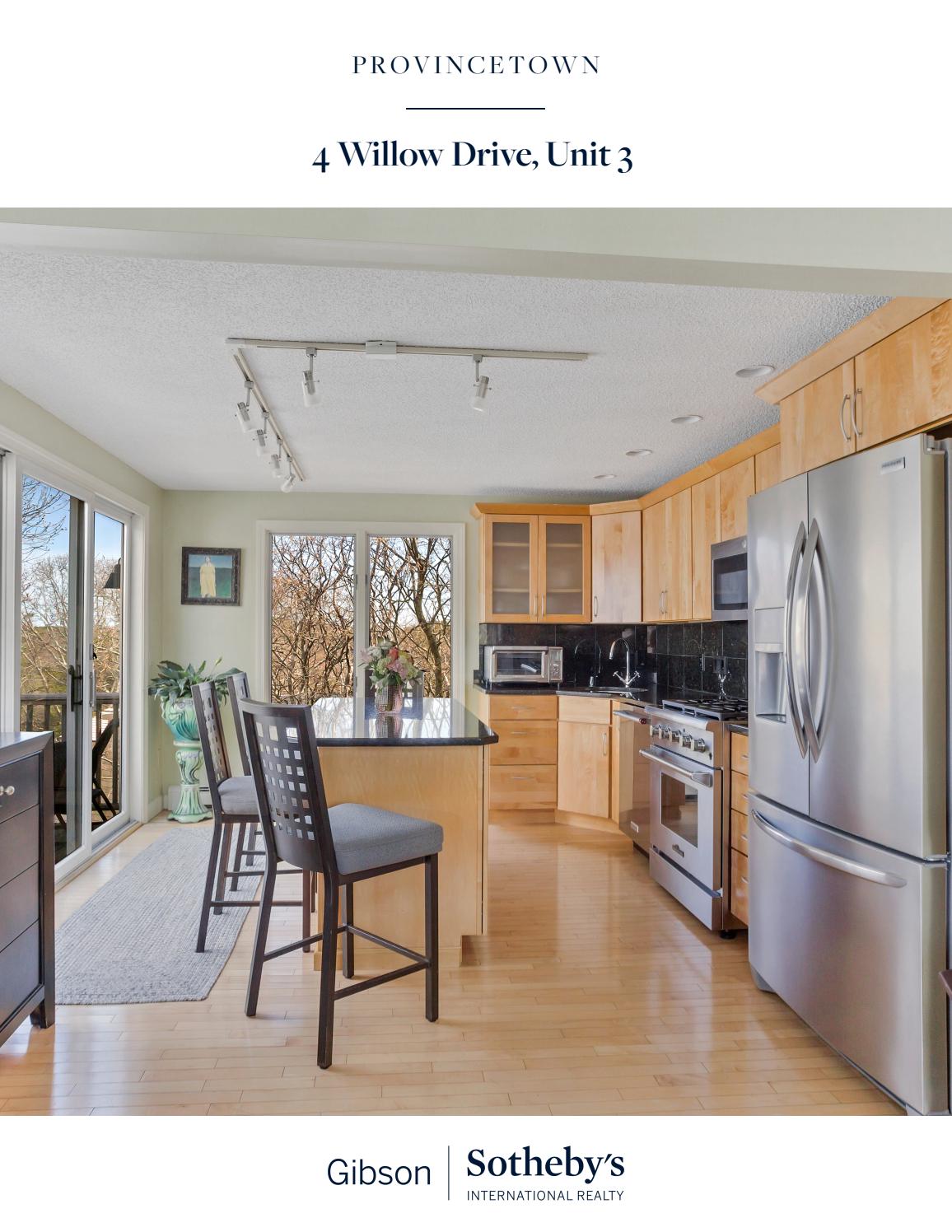 4 Willow Drive, Unit 3 Provincetown MA by Gibson Sotheby's