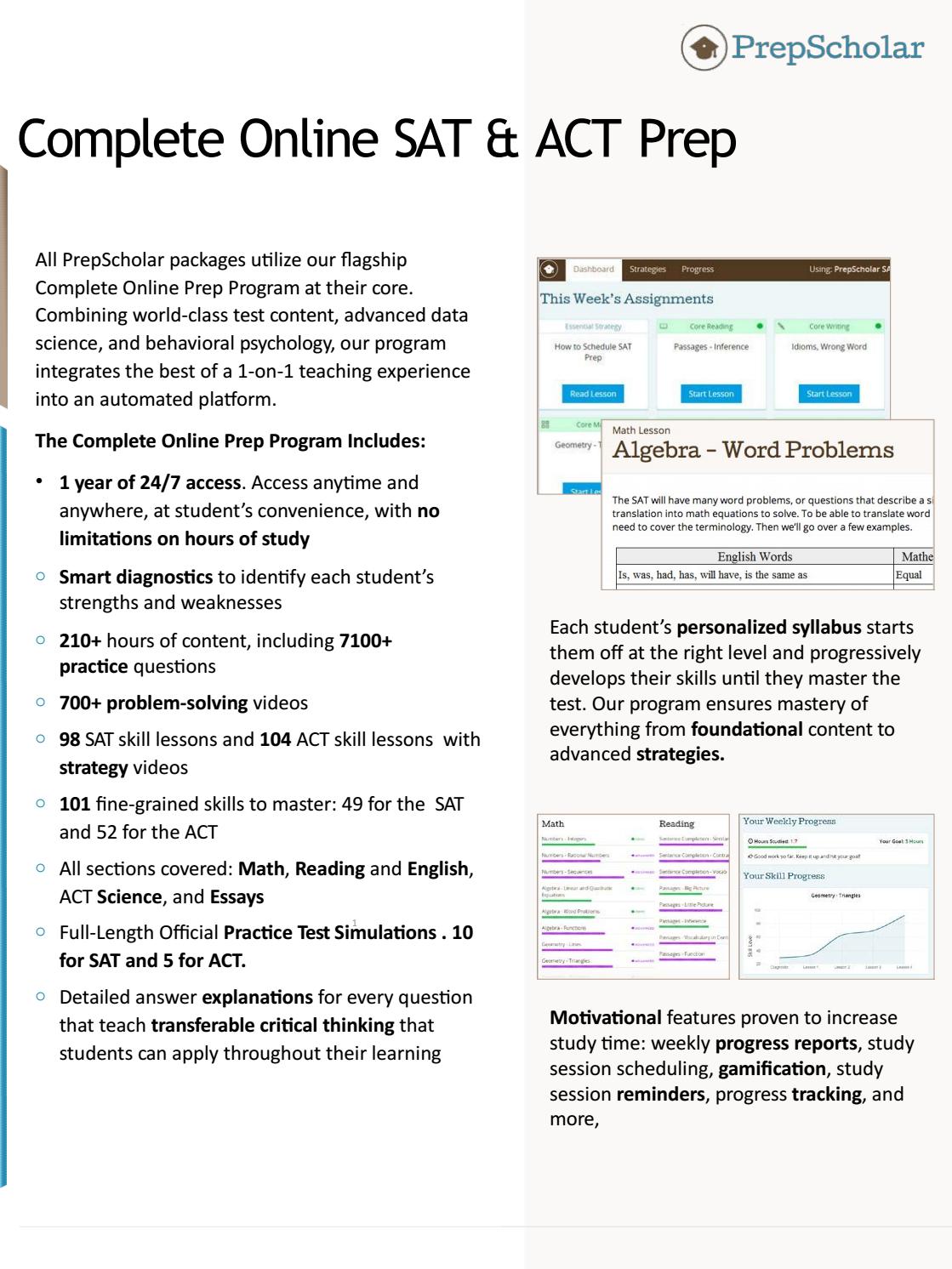 PrepScholar SAT / ACT Prep by jordan-prepscholar - Issuu