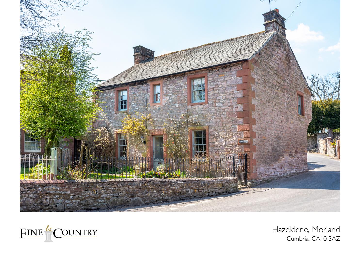 Fine & Country North Cumbria Hazeldene, Morland, Penrith Sales