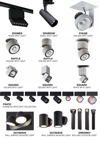 moOod Lighting 灯饰目录 · moOod Company 型材灯 第 8 页