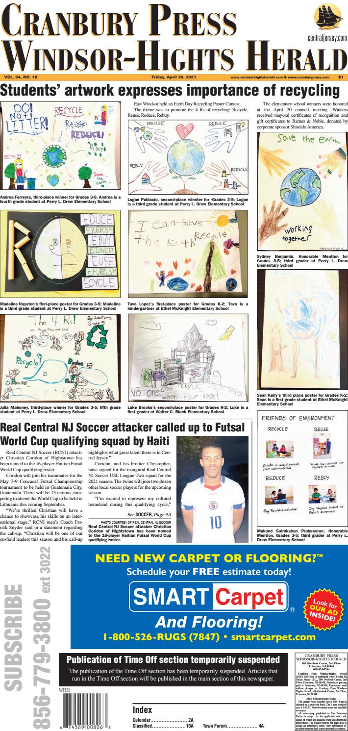 The Cranbury Press & Windsor Hights Herald 4302021 by centraljersey