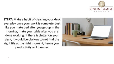 HOW TO DECLUTTER YOUR WORK FROM 家居 书桌 : AN ULTIMATE 指南 第 12 页