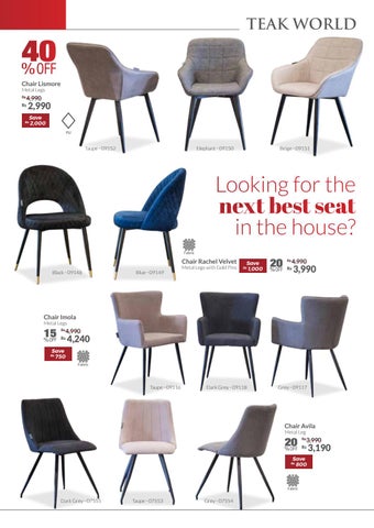 Teak World I 家具手册 April 2021 第 3 页