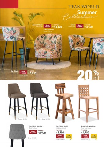 Teak World I 家具手册 April 2021 第 5 页