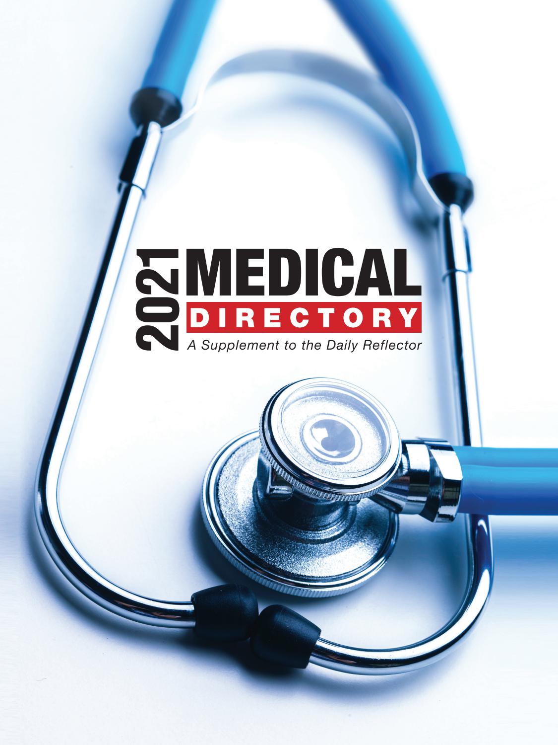 2021 Greenville NC Medical DirectoryA Supplement to the Daily