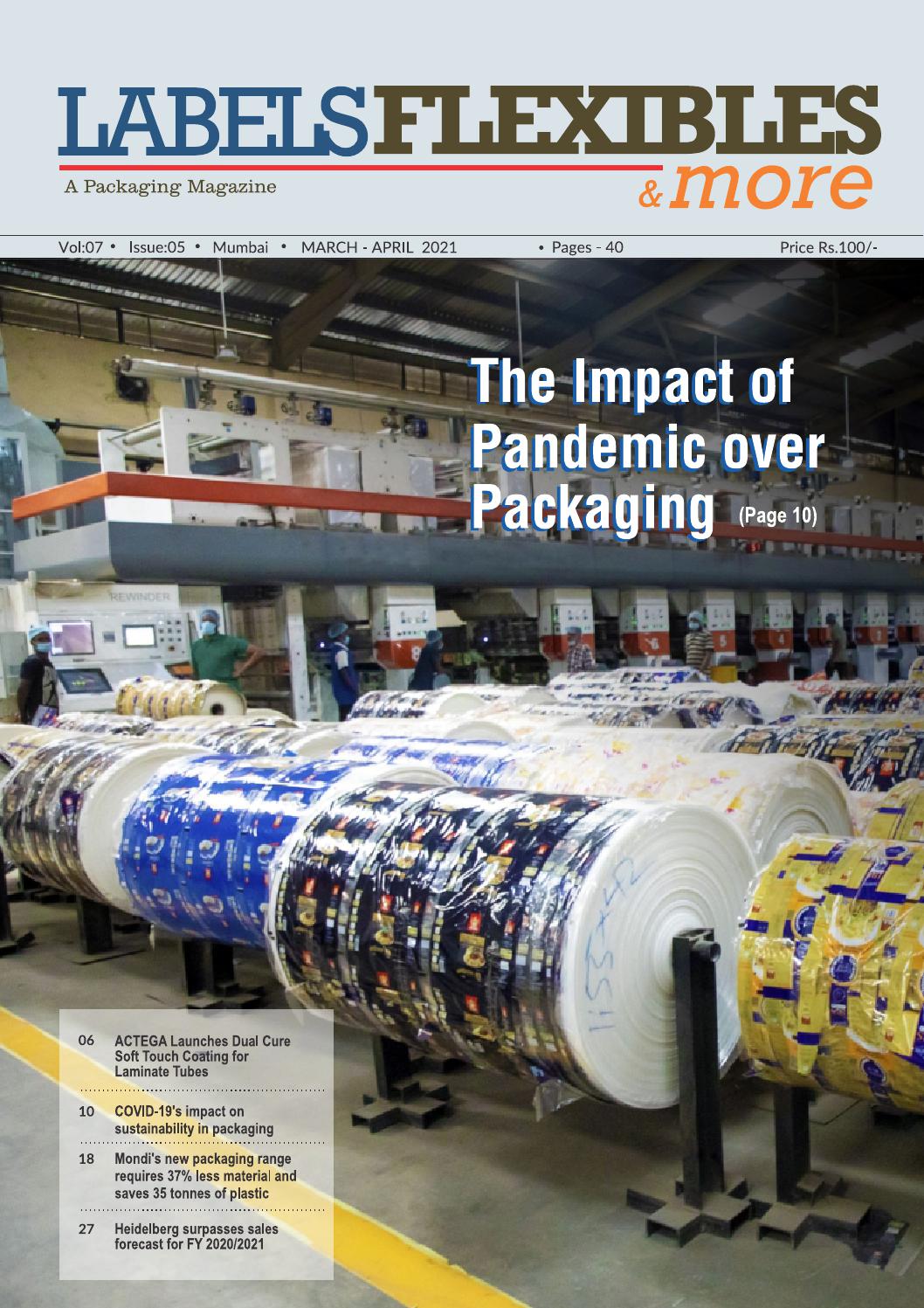 March/April 2021 Issue Labels Flexibles and More by abhishek patwa