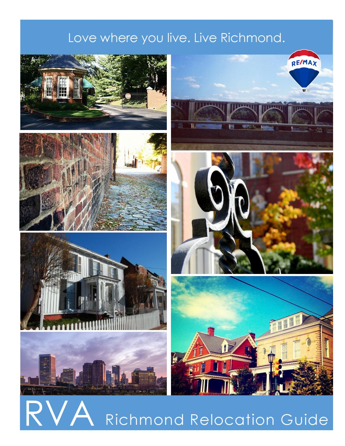 Richmond Virginia Relocation Guide by RE/MAX Commonwealth Issuu