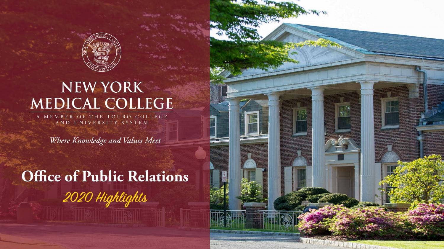 Office of Public Relations Highlights Report 2020 by New York Medical ...