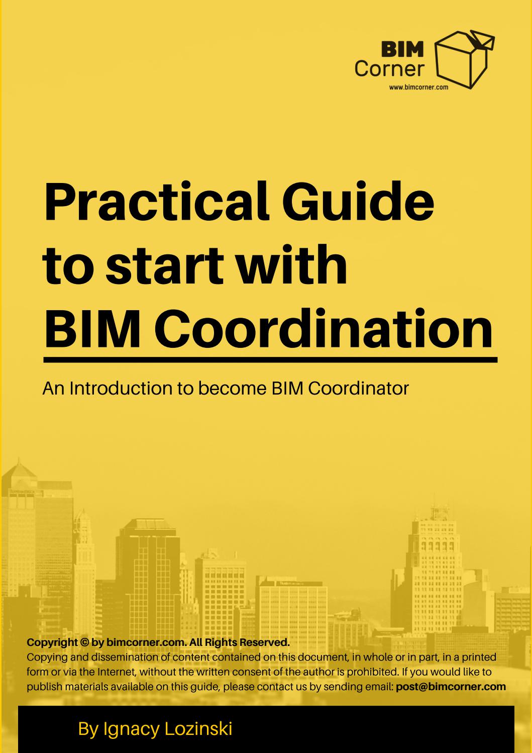 Practical Guide to start with BIM Coordination (by Ignacy Lozinski) by ...