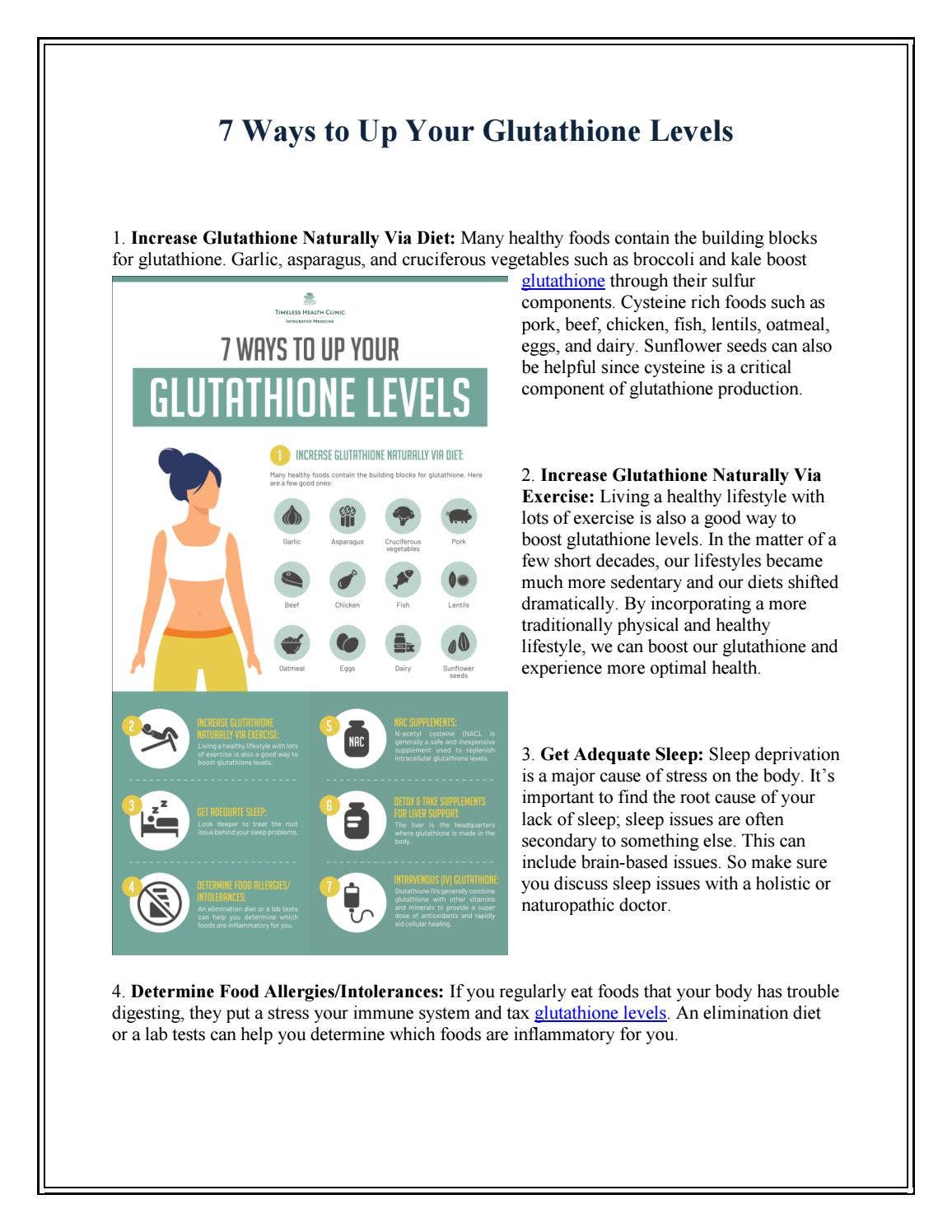 how to raise glutathione Glutathione – Understanding the Powerful Master Antioxidant main image 1