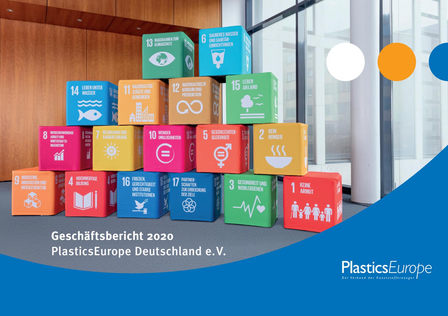Geschäftsberich 2020 PlasticsEurope Deutschland by PlasticsEurope Issuu