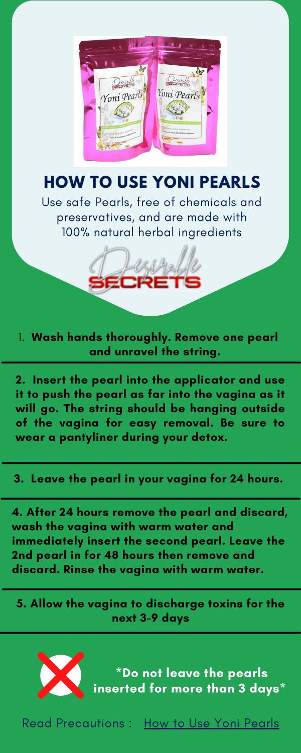 How to Use Yoni Pearls by desirablesecrets Issuu