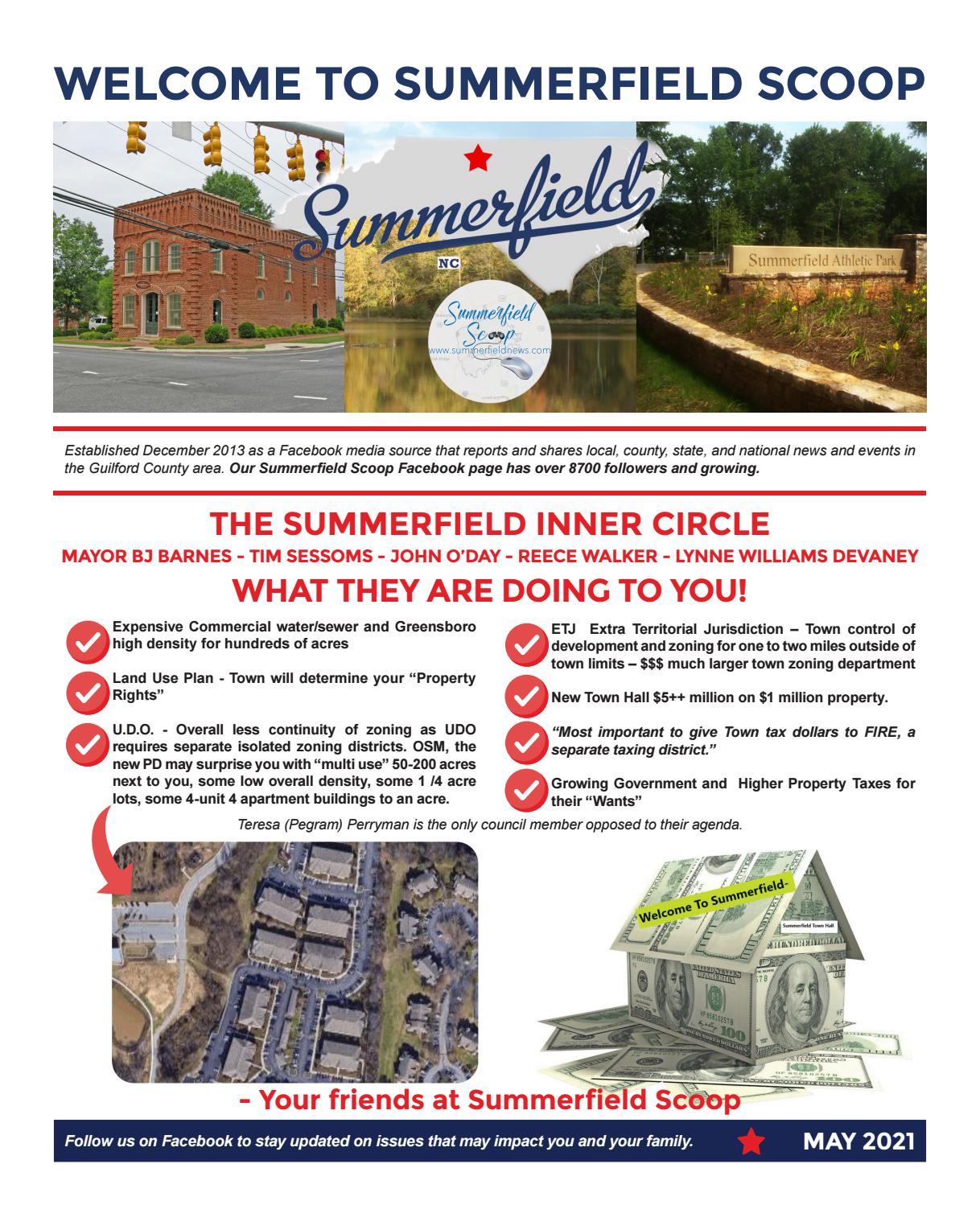 MAY 2021 SUMMERFIELD SCOOP by Summerfieldncnews Issuu