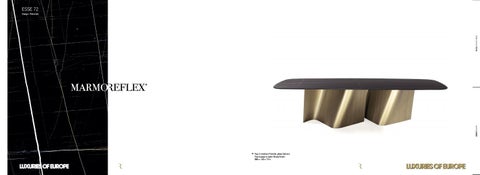 Luxuries of Europe Reflex Disegno 2020 Tables and Chairs 家具目录 第 13 页
