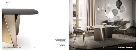 Luxuries of Europe Reflex Disegno 2020 Tables and Chairs 家具目录 第 14 页