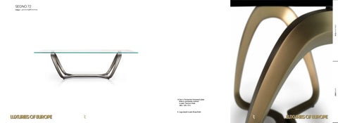 Luxuries of Europe Reflex Disegno 2020 Tables and Chairs 家具目录 第 17 页