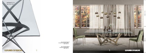 Luxuries of Europe Reflex Disegno 2020 Tables and Chairs 家具目录 第 19 页