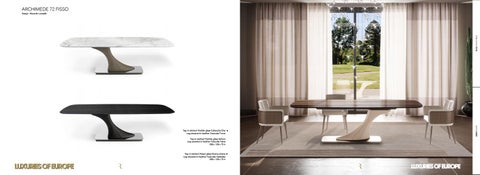 Luxuries of Europe Reflex Disegno 2020 Tables and Chairs 家具目录 第 21 页