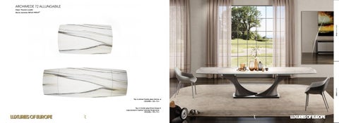 Luxuries of Europe Reflex Disegno 2020 Tables and Chairs 家具目录 第 22 页