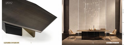 Luxuries of Europe Reflex Disegno 2020 Tables and Chairs 家具目录 第 8 页
