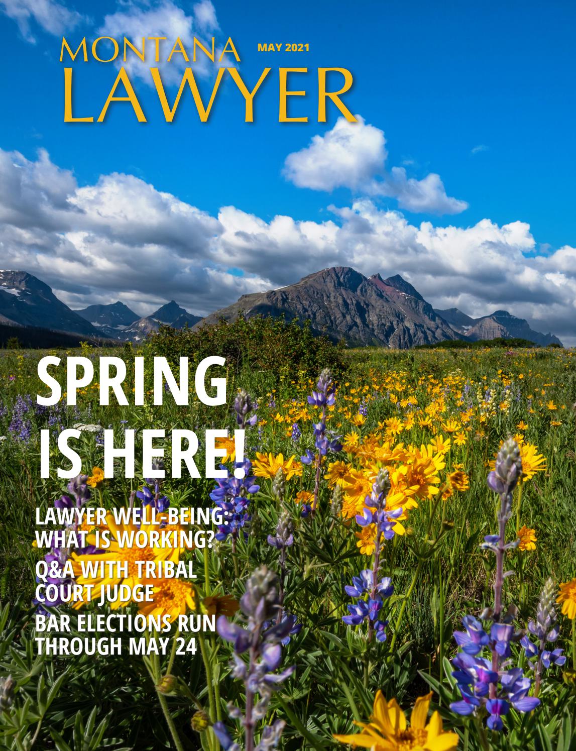 Montana Lawyer May 2021 by State Bar of Montana Issuu