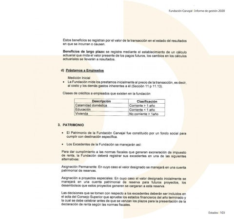 Fundación Carvajal - Informe de Gestión 2020 by Fundacion ...