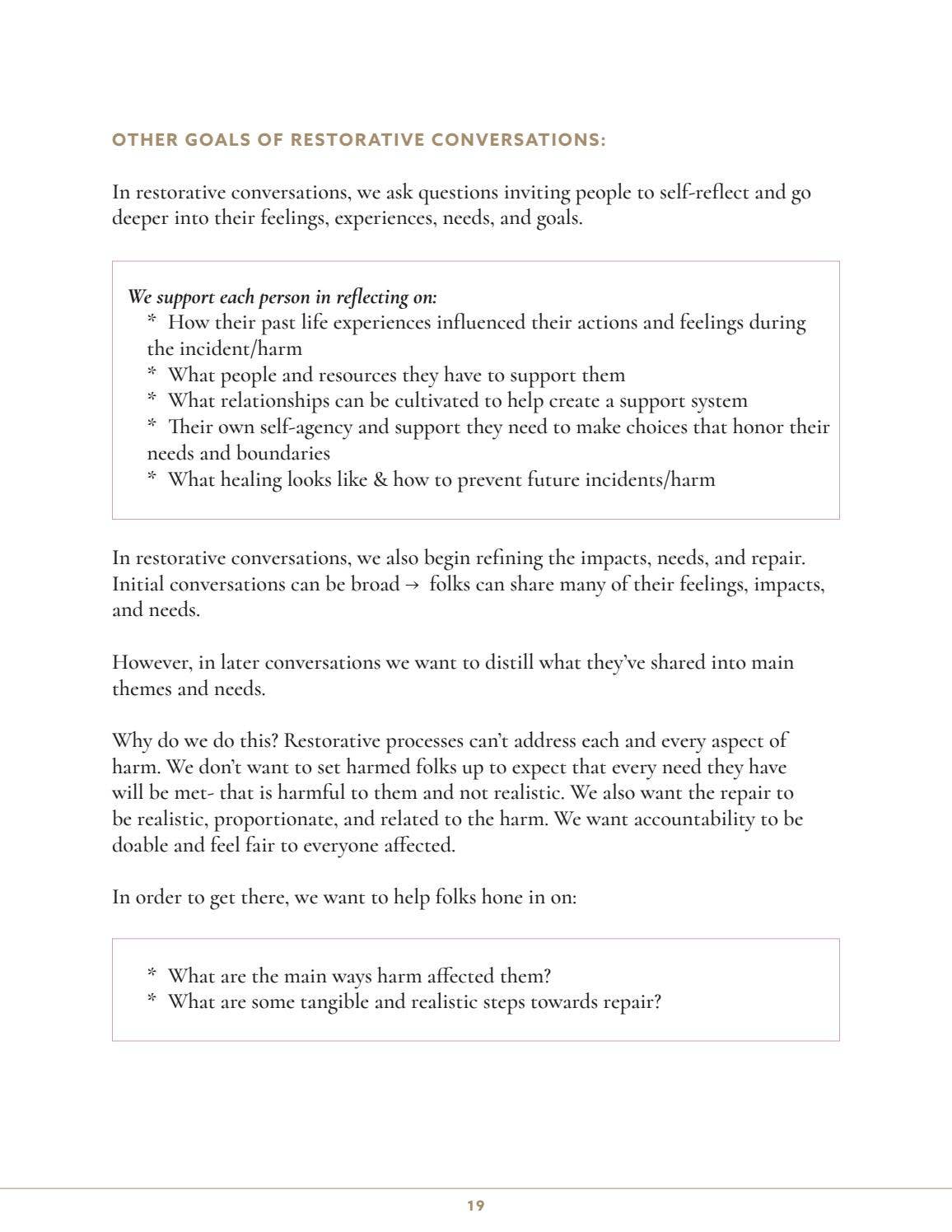 A Restorative Conversation Toolkit by Project Nia - Issuu