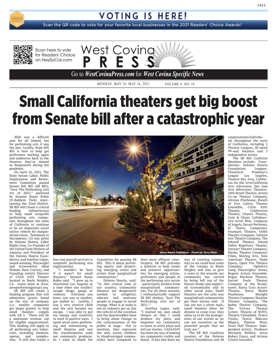West Covina Press 5 10 2021 By Beacon Media News Issuu