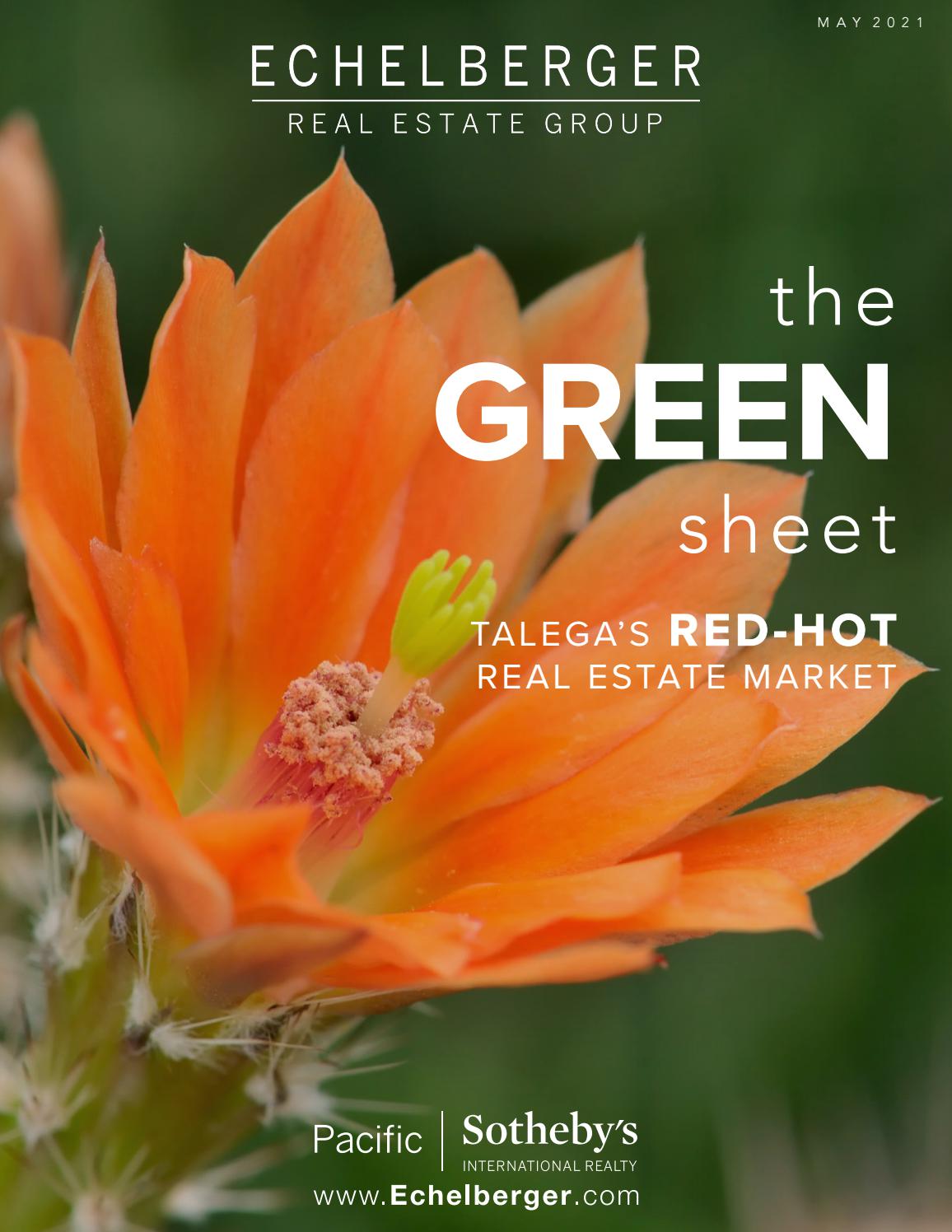 the GREEN Sheet May 2021 by Echelberger Group Issuu