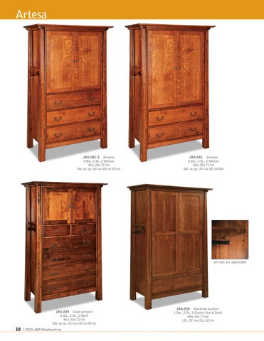 Amish Furniture Showcase 家具目录 · J&R Woodworking 2021 第 10 页