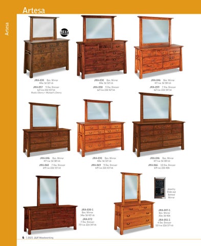 Amish Furniture Showcase 家具目录 · J&R Woodworking 2021 第 6 页
