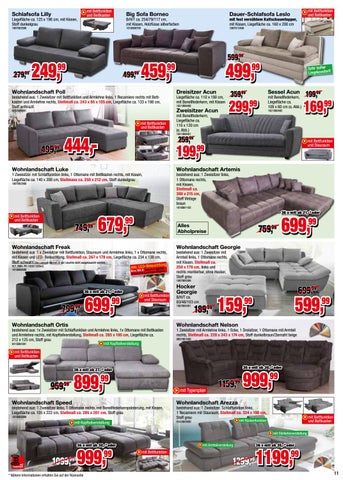 Die Möbelfundgrube Martin Eckert GmbH 家具目录 · Die Möbelfundgrube Prospekt KW 19 第 11 页