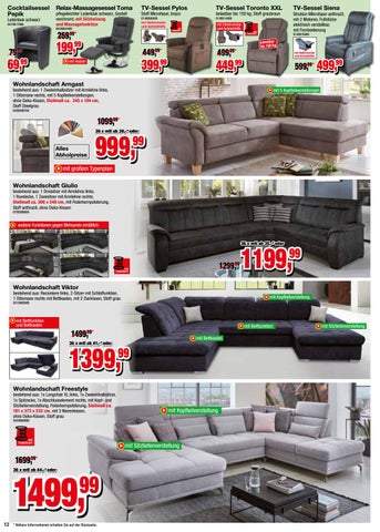 Die Möbelfundgrube Martin Eckert GmbH 家具目录 · Die Möbelfundgrube Prospekt KW 19 第 12 页