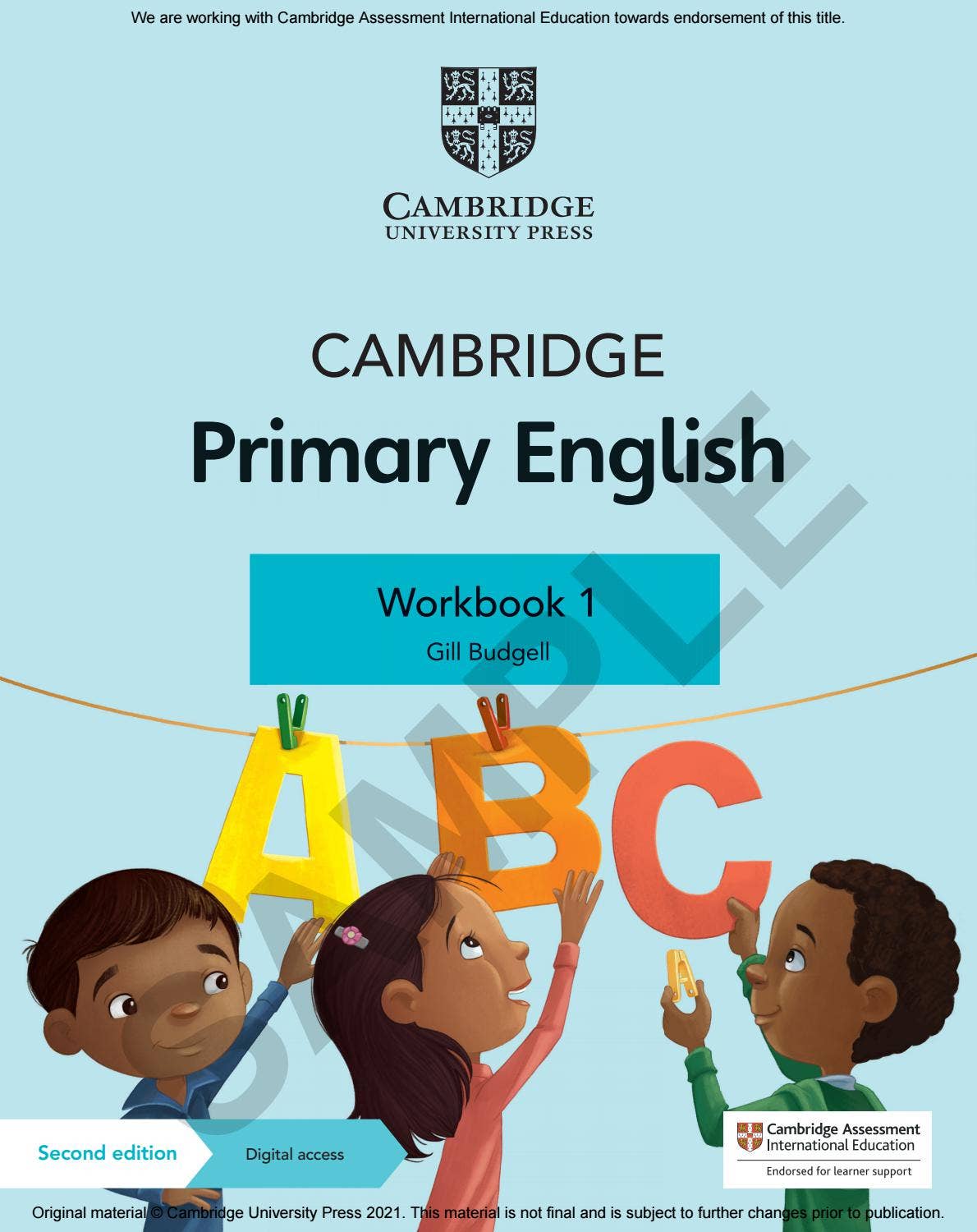語学・辞書・学習参考書 Cambridge Primary English 1 Cambridge Primary English Workbook 1 Sample by Cambridge