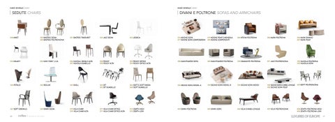 Reflex Luxuries of Europe Disegno 家具目录 技术 册 第 12 页