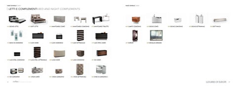 Reflex Luxuries of Europe Disegno 家具目录 技术 册 第 13 页