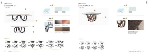 Reflex Luxuries of Europe Disegno 家具目录 技术 册 第 15 页
