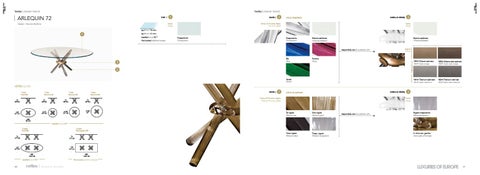 Reflex Luxuries of Europe Disegno 家具目录 技术 册 第 17 页