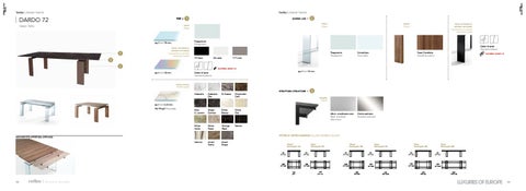 Reflex Luxuries of Europe Disegno 家具目录 技术 册 第 21 页