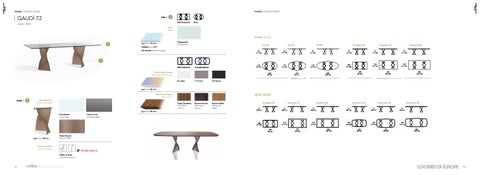 Reflex Luxuries of Europe Disegno 家具目录 技术 册 第 23 页