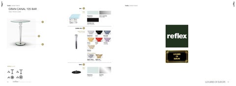 Reflex Luxuries of Europe Disegno 家具目录 技术 册 第 24 页