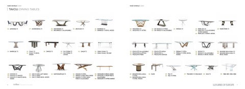 Reflex Luxuries of Europe Disegno 家具目录 技术 册 第 5 页