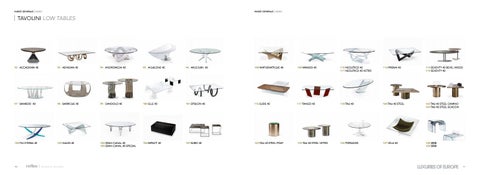 Reflex Luxuries of Europe Disegno 家具目录 技术 册 第 7 页